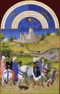  Les Très Riches Heures du Duc de Berry –  A Window into Medieval Opulence and Delicate Miniature Artistry!