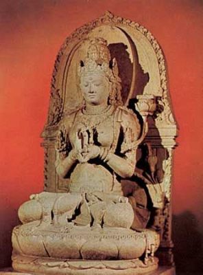 The Relief of Prajnaparamita: A Symphony in Stone Embracing Divine Serenity!